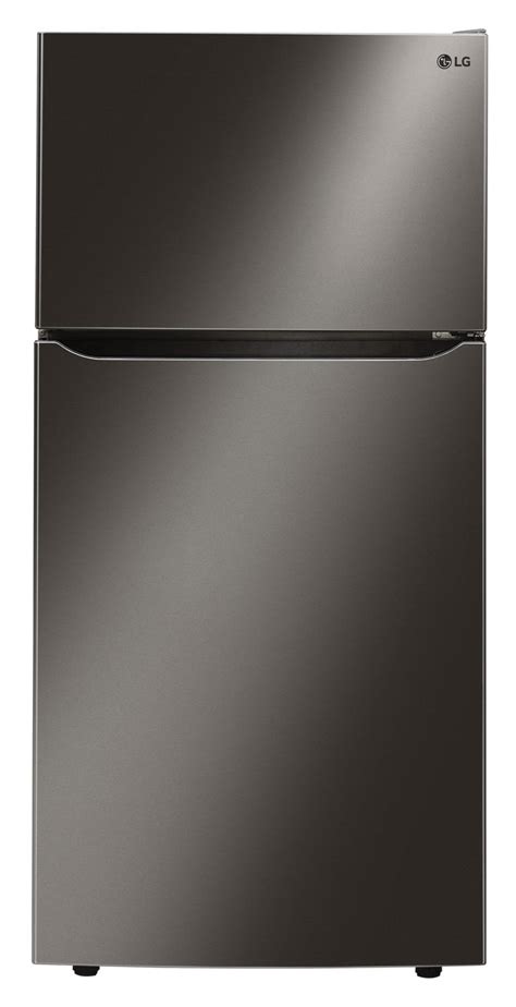 LG Black Stainless Top Freezer Refrigerator - LTCS24223D