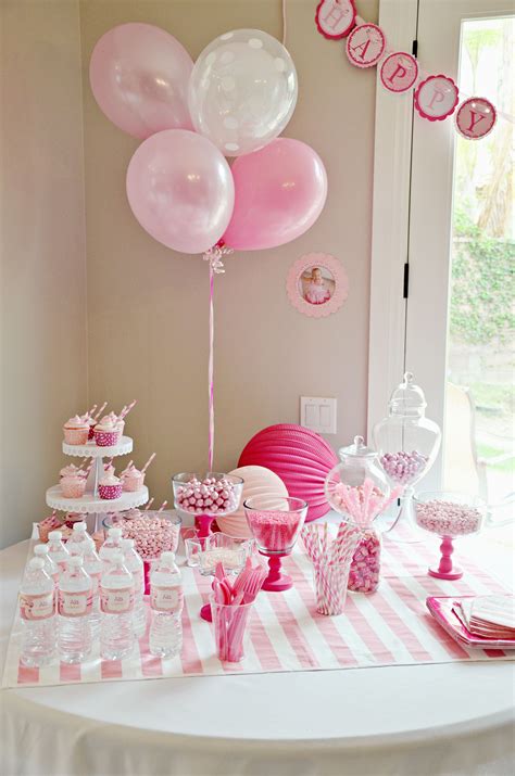 A Pinkalicious themed party for a 3 year old | Tea party birthday, 3 year old birthday party ...