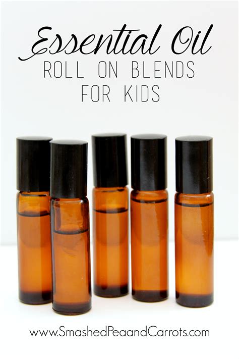 Essential Oil Roller Blends for Kids - Smashed Peas & Carrots