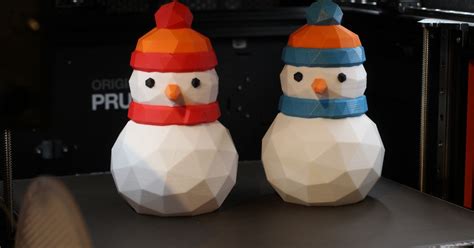 Snowman for LED Lamp 001 (Bambu Lab Kit) by Crafty Sven | Download free ...