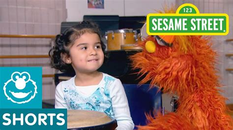 Sesame Street: Drumming School | Murray Had a Little Lamb - YouTube