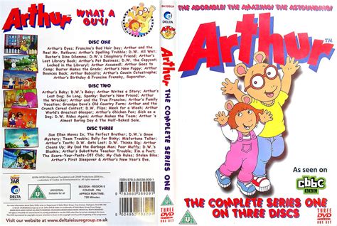 Arthur - The Complete Series One UK DVD Cover by gikesmanners1995 on ...