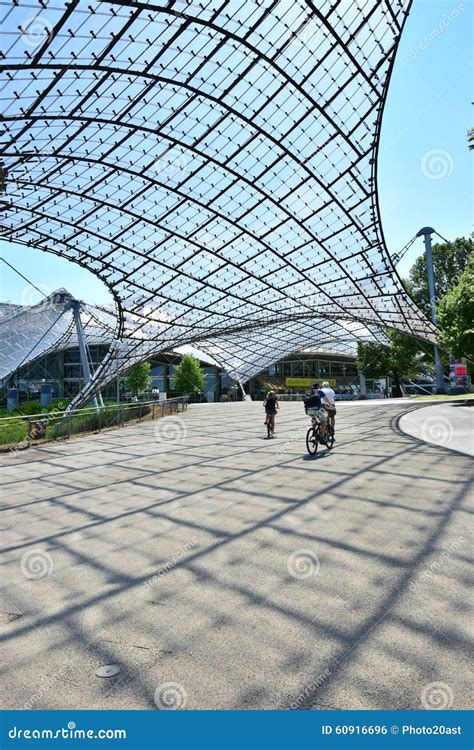 Glazed Roof of the Olympic Stadium in Munich, Germany Editorial Photo ...