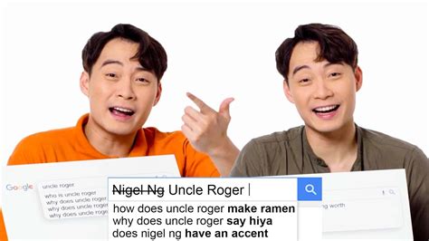 Nigel Ng & Uncle Roger Answer the Web's Most Searched Questions | WIRED - YouTube