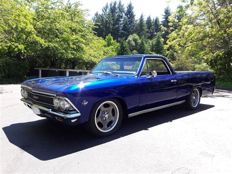 Newer engine 1966 Chevrolet El Camino custom for sale