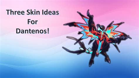 Three Skin Ideas for Dantenos! | Creatures of Sonaria - YouTube