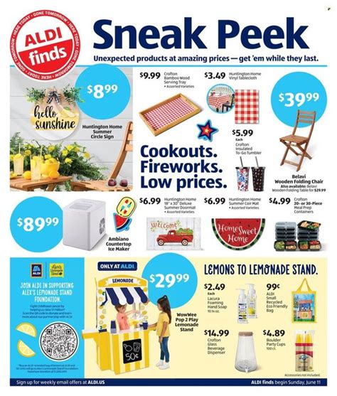 ALDI (CT, MI, MN, NY, VT) Weekly Ad Flyer Specials June 11 to June 17, 2023