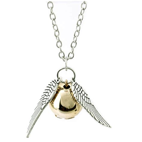 ANKRKERYYtitle Fairy Jewelry Harry Potter Golden Snitch Quicksilver ...