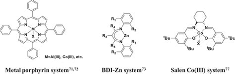 Representative homogeneous metal catalyst system for the... | Download ...