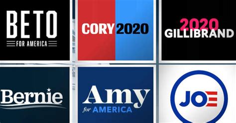 2020 presidential campaign logos get colorful - CBS News