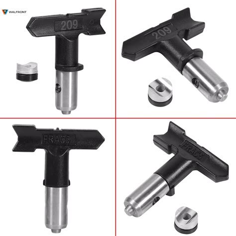 Useful Reversible Tungsten Spray Gun Nozzle Steel Airless Paint Spray Gun Tips Nozzle ...