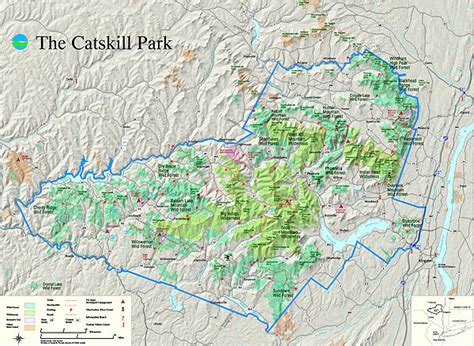 Maps of the Catskill Park