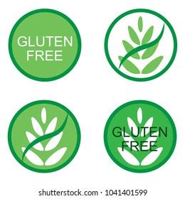 Gluten Free Sign Vector Stock Vector (Royalty Free) 1041401599 | Shutterstock