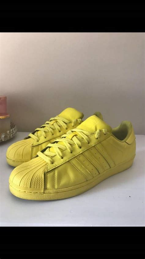 Adidas Superstar Pharrell Williams Yellow Size 12 | Kixify Marketplace