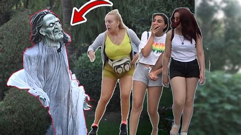 SCARY HALLOWEEN GHOST PRANK #2 👻 - AWESOME REACTIONS - Best of Just For... | Pranks, Watch funny ...