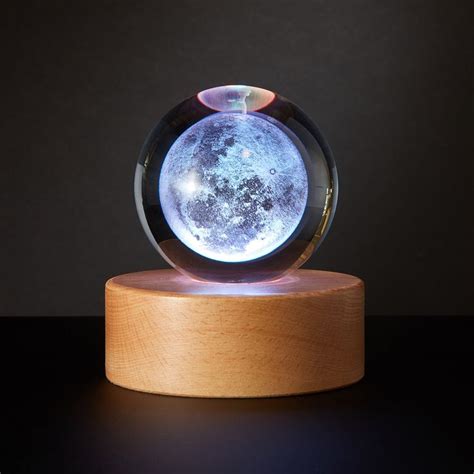 This astounding Crystal Sphere will mesmerize your eyes with its incredible LED glass globe ...