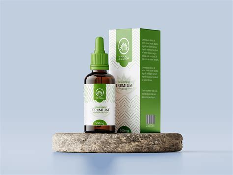 CBD LABEL DESIGN and packaging on Behance