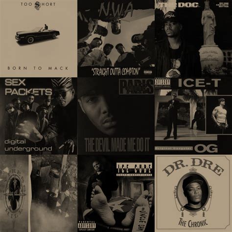 100 Essential West Coast Hip Hop Albums - Hip Hop Golden Age Hip Hop ...