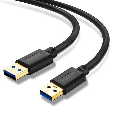 Buy Jelly Tang USB 3.0 A to A Male Cable 5M,USB to USB Cable USB Male to Male Cable Double End ...