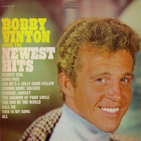 BillsBobbyVintonBlog: Bobby Vinton - Sings The Newest Hits (1967)