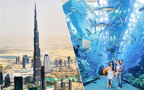 Dubai City Tour, Aquarium & Burj Khalifa Tickets Combo | Headout