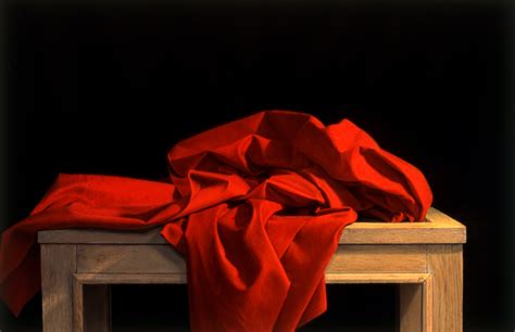 Painting : "Red Drape #3" (Original art by David Hines)