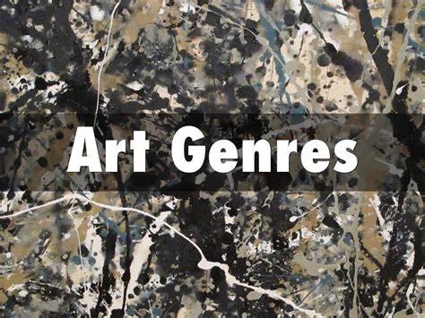 Art Genres by yocuml