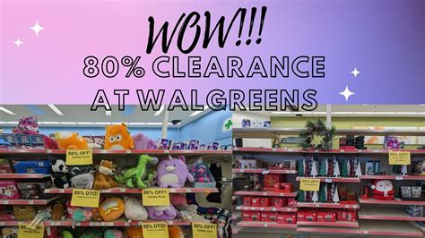 Run!!! Walgreens Christmas Clearance hit 80% today - YouTube