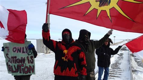 Idle No More protest temporarily blocks rail line, road near Portage la ...