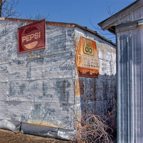 Rusty Signs Metal Wall 5599 A | Rusty signs on metal wall in… | Flickr