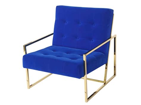 Modern Design Hotel Furniture Luxury Metal Velvet Sofa Chair - Buy ...