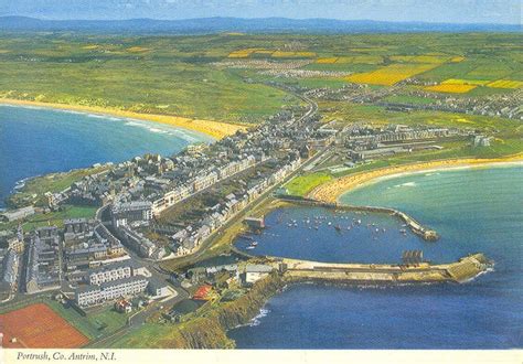 Portrush, Co Antrim, NI | Northern ireland, Aerial, City maps