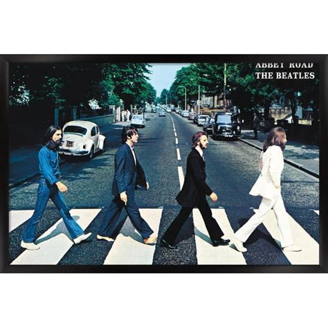 The Beatles - Abbey Road Poster - Walmart.com - Walmart.com