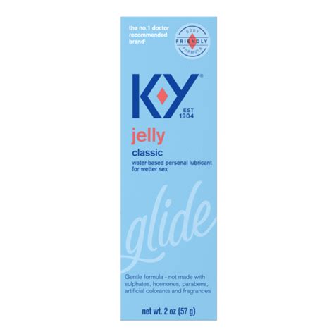 KY Jelly Classic Glide Water Based Personal Lubricant Glide 57g/2oz ...