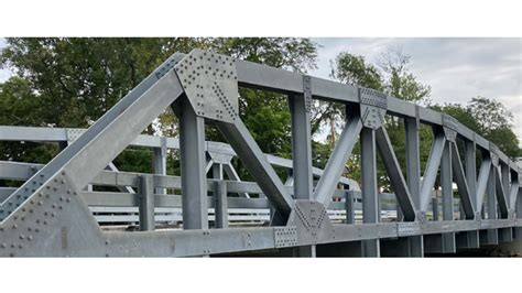 Steel Truss Bridge Preserves Crossing for Miami County - Short Span Steel Bridges