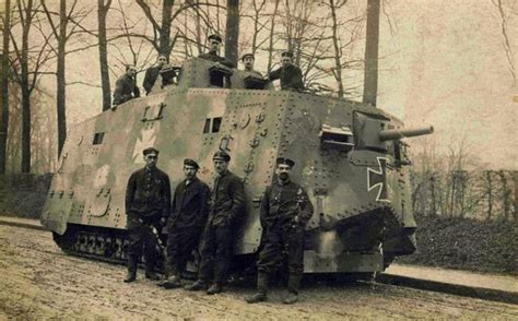 Sturmpanzerwagen A7V: Photos, History, Specification