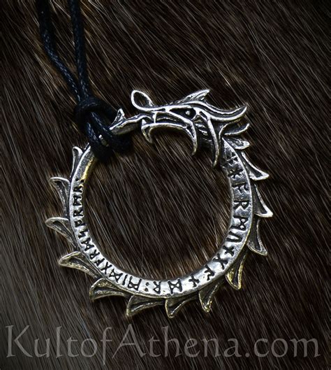 Jormungand Ouroboros Viking Pendant