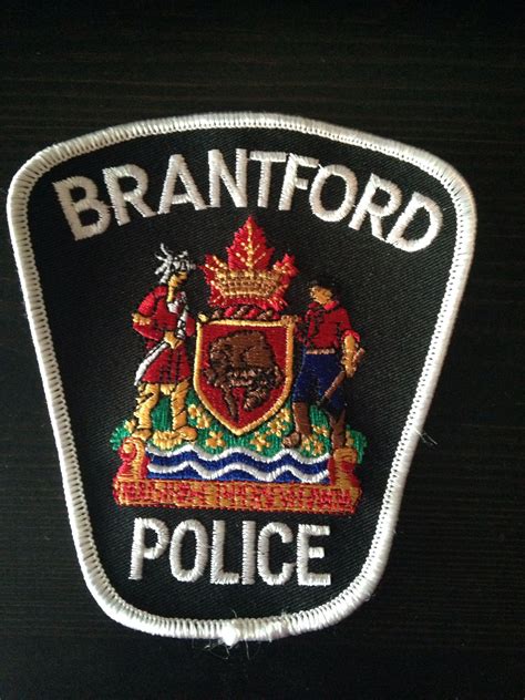 Brantford Police, Ontario, Canada - Obsolete | Police patches, Police badge, Canadian law