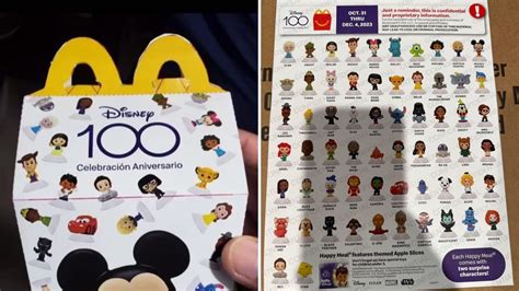 First Look at Disney100 Happy Meal Toys Coming to McDonald's - WDW News ...