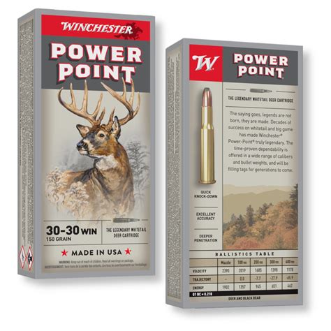 Winchester 30-30 150 gr PP Power Point X30306 Ammo 200 Rounds For Sale Online