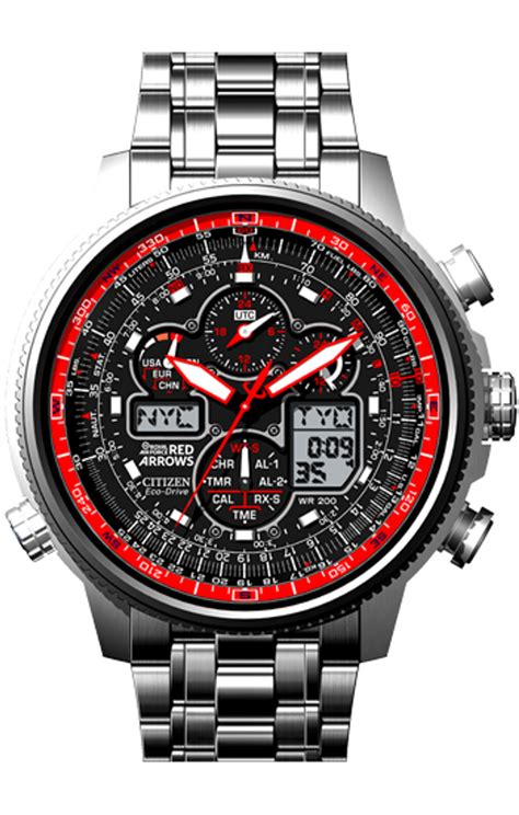 Citizen Navihawk Red Arrows Limited Edition Watch JY8040-55E