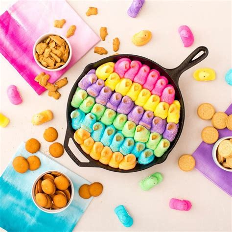 Get the Easter Party Started With Peeps Skillet Dip - Brit + Co