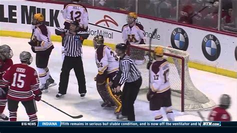 Minnesota vs. Ohio State - B1G Men's Hockey Tournament Highlights - Win ...