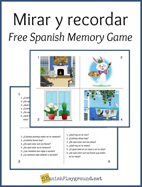 Printable Archives - Spanish Playground