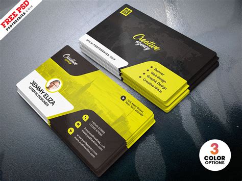 Freelance Graphic Designer Visiting Cards