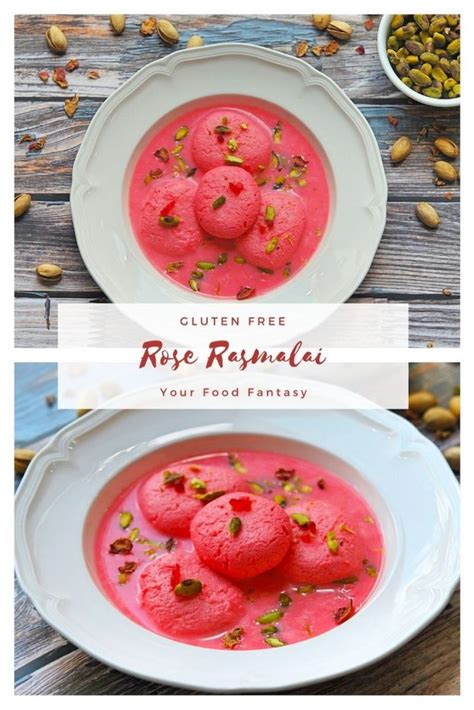 Rose Rasmalai Recipe (Step by step) - Your Food Fantasy