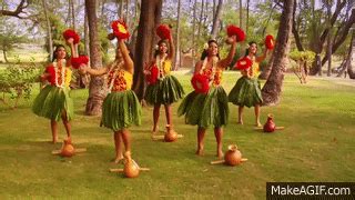 Beautiful Hula / Polynesian Dancers on Make a GIF