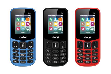 Detel Launches Four Feature Phones with Panic Button • TechVorm