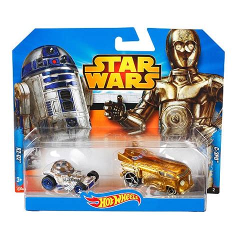 HOT WHEELS STAR WARS R2-D2 E C-3PO MATTEL CGX02 058172