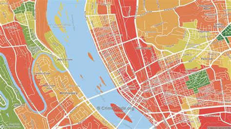 Midtown Harrisburg, Harrisburg, PA Violent Crime Rates and Maps ...